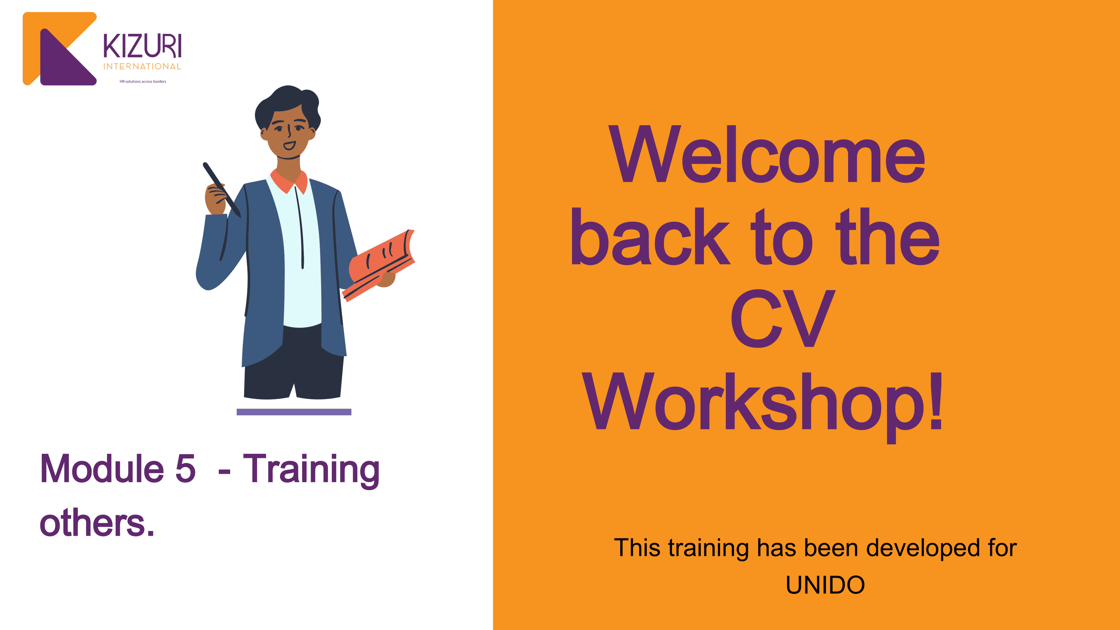 CV Training – Module 5